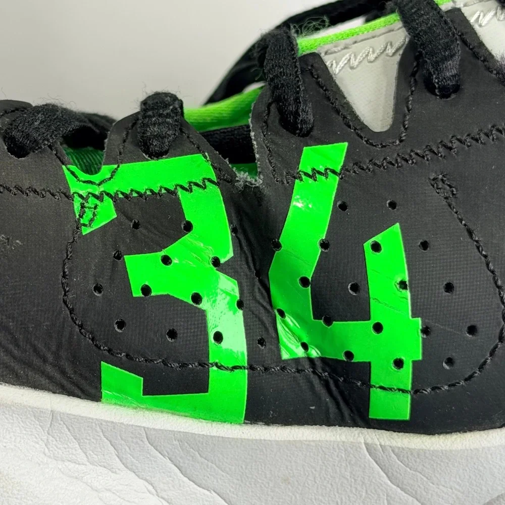 Nike Zoom Freak 2 Naija Basketball Shoe Mens 9.5 Green Black White Giannis Court